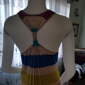 Multicolored summer dress